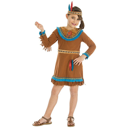 Платье индейца для девочки